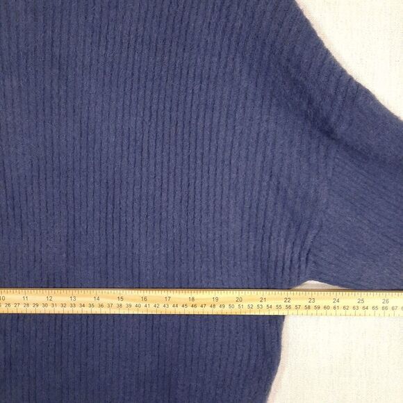 Love Tree Eyelash Fuzzy Ribbed Knit Sweater SZ Large Soft Stretch Cozy Slouchy - Picture 12 of 16